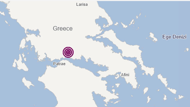 Yunanistan 5.2 şiddetinde depremle sallandı - Resim: 0