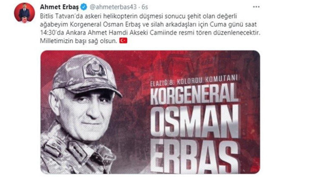 MHP'li vekil Ahmet Erbaş o mesajı amca oğlu için paylaştığını bilmiyordu yürek burkan detay... - Resim: 1