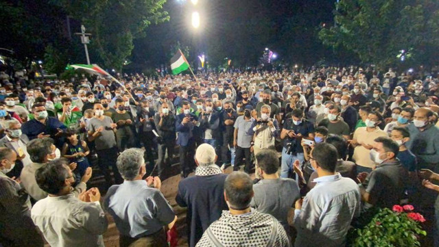 İsrail zulmü Ankara'da protesto edildi - Resim: 2