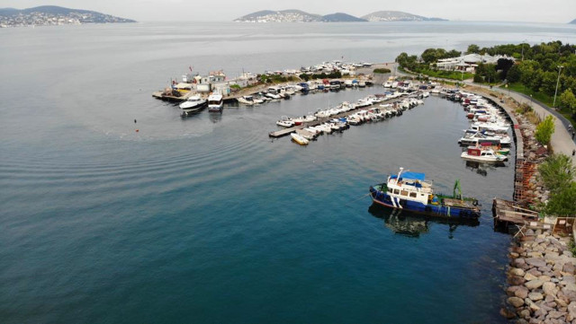 Kartal Sahili deniz salyasından temizlendi - Resim: 0