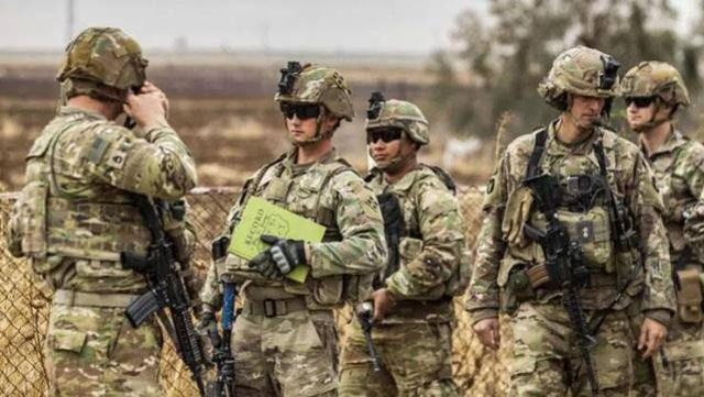 ABD askerinden Türkiye Suriye sınırında tam teçhizat devriye - Resim: 0