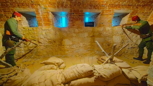 Edirne'yi 5 ay 5 gün kahramanca savundular! 24 tabyanın en büyüğü müze olarak açıldı - Resim: 1