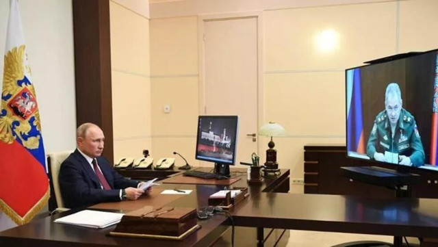 Rusya Savunma Bakanı Şoygu hakkında flaş iddia! Paylaşılan görüntüler şüphe uyandırdı - Resim: 0