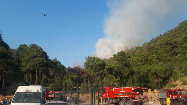 Marmaris'teki orman yangını kontrol altına alındı - Resim: 3