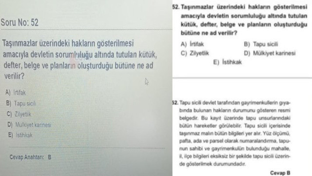 ÖSYM'den KPSS'deki sorular çalındı iddiasına açıklama! Sorular birebir aynı denilmişti sorulara bakın! - Resim: 0