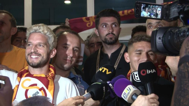 Galatasaray'dan transfer şov! Dries Mertens ve Lucas Torreira İstanbul’a geldi - Resim: 0