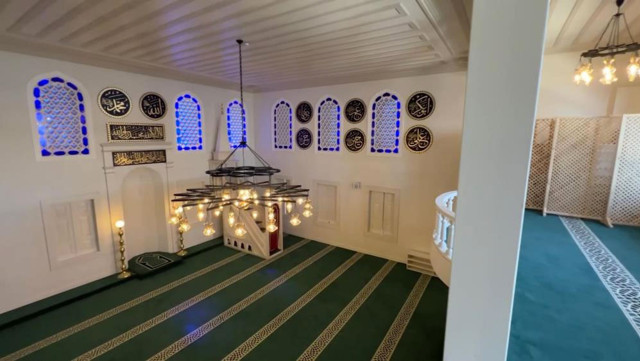 Boğazın incisi Vaniköy Camii küllerinden doğdu havadan görüntülendi - Resim: 0