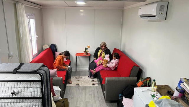 Hatay'daki Konya Konteyner Kent'in ilk etabına depremzedeler yerleşmeye başladı - Resim: 0