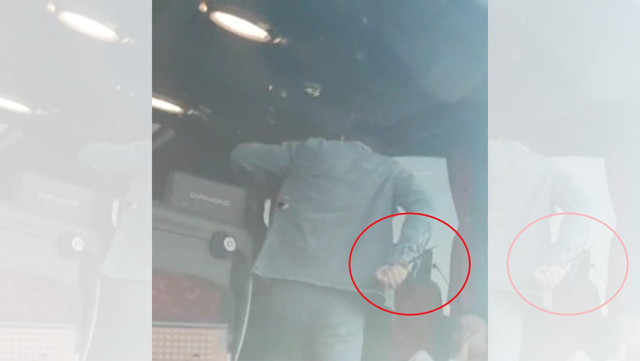 Samsun'da yolcu otobüsü kaçırıldı - Resim: 1