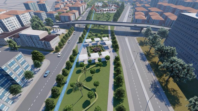 Tarsus'u ikiye bölen tren yolu yer altına iniyor - Resim: 0