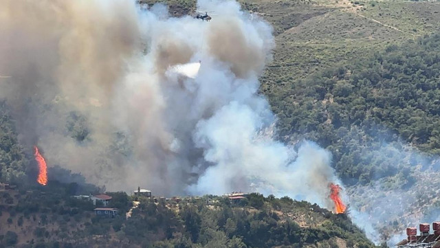 Hatay’da büyük orman yangını! Orman yangını evlere sıçradı, bahçeyi temizlerken ormanı yaktı - Resim: 6