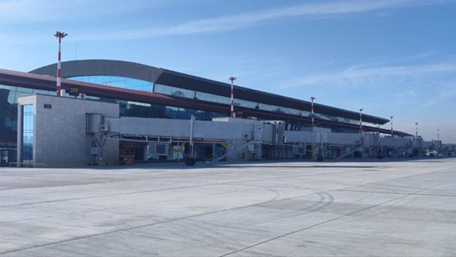 Kayseri Havalimanının yeni terminal binası yapımında son aşamaya gelindi - Resim: 0