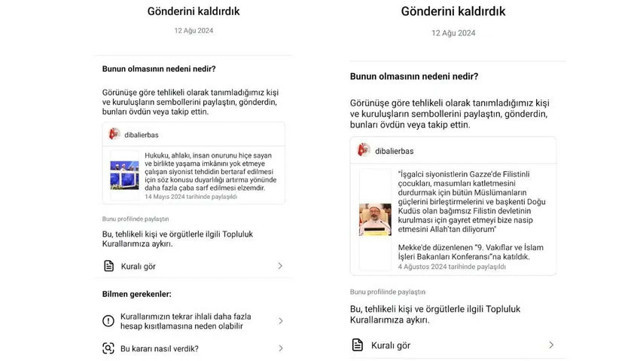 Diyanet İşleri Başkanı Ali Erbaş'ın iki paylaşımı ınstagram tarafından silindi - Resim: 0
