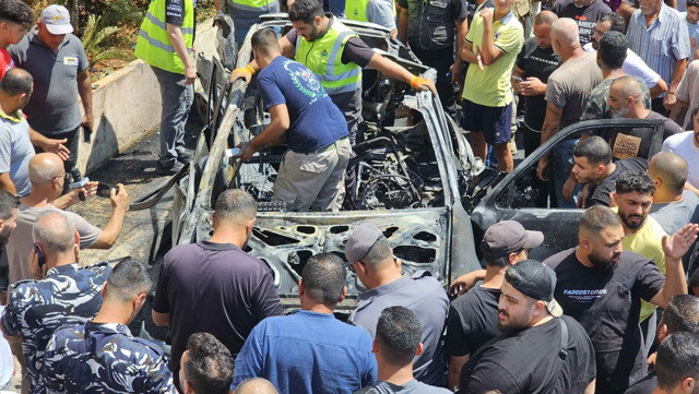 İsrail'den Lübnan'ın güneyinde seyir halindeki bir araca İHA saldırısı - Resim: 0