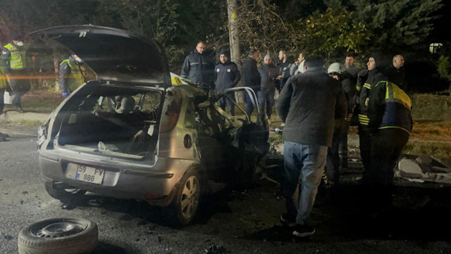 Tekirdağ'da feci kaza! Alev topuna döndü 5 kişi hayatını kaybetti - Resim: 0