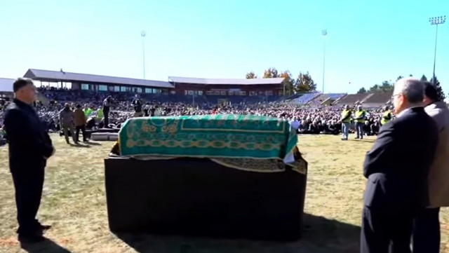 FETÖ elebaşı Gülen'e cenaze töreni: FETÖ'cüler QR kodla giriş yaptı - Resim: 1