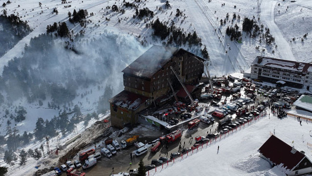 Kartalkaya'da otel yangınında görü tanıkları anlattı: Gözümüzün önünde insanlar can verdi - Resim: 0