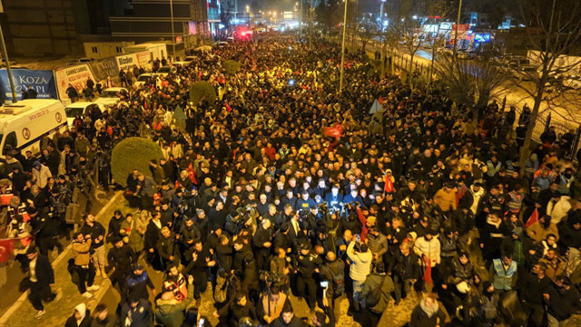 Kapramanmaraş merkezli büyük depremlerin 2. yıl dönümünde kayıplar anıldı - Resim: 1