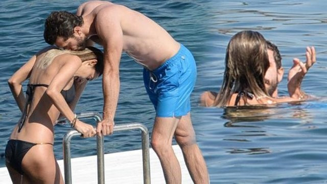 Yiğit Kirazcı yeni sevgilisini öpmeye doyamadı - Resim: 1