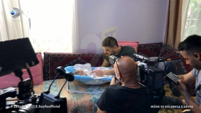 Tolgahan Sayışman'ın 3,5 aylık oğlu babasıyla beraber rol aldı oyuncu oldu - Resim: 3