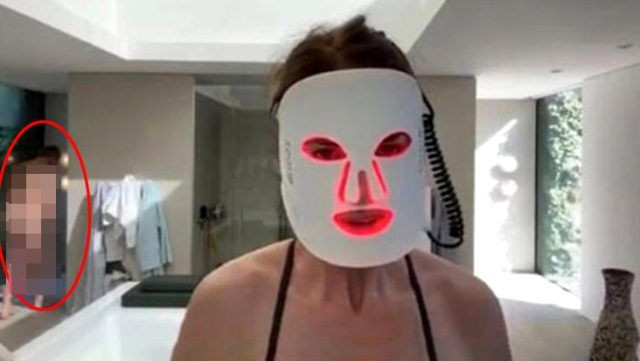 Ünlü sunucu canlı yayın yaparken sevgilisi çırıl çıplak göründü! - Resim: 2