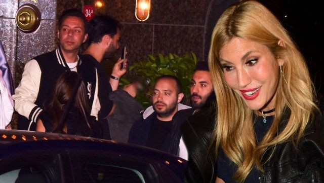 Kameralara yakalanınca panikledi! Çağla Şıkel hedef şaşırtmaya çalıştı: Gizemli erkekle arkadaşı şaşırtmıştı - Resim: 1