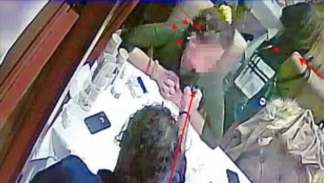 Restoranda kan donduran olay! Dehşet anları ortaya çıktı: Erkek arkadaşı kafasından vurdu, genç kadın şans eseri kurtuldu! - Resim: 2