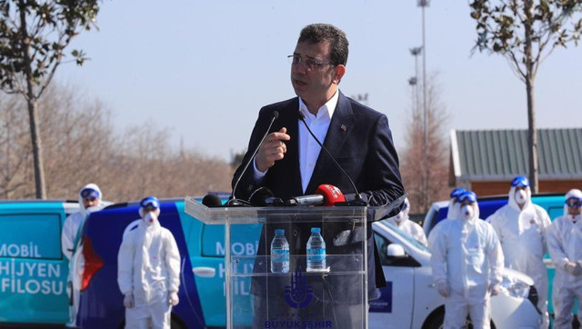 İmamoğlu, koronavirüse karşı savaşacak filoyu tanıttı - Resim: 1
