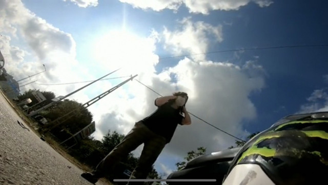 Şile otoyolundaki feci kaza saniye saniye kameraya yansıdı - Resim: 0