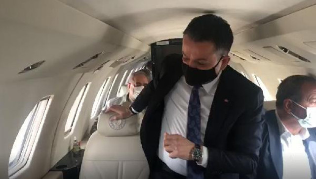 Tarım Bakanı Bekir Pakdemirli'nin uçağı havada arızalandı! Malatyaya acil iniş yaptı - Resim: 2