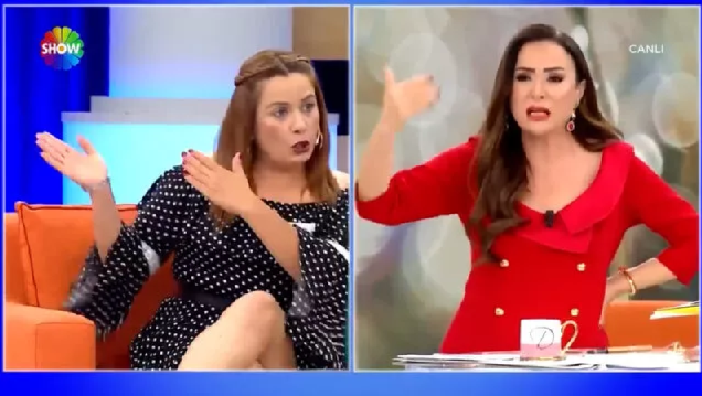 Didem Arslan canlı yayında sinirden çılgına döndü! Elini masaya vurdu, Alev’i stüdyodan kovdu - Resim: 2