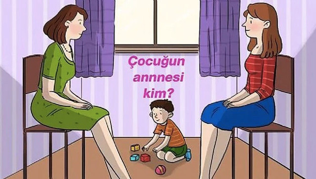 Çocuğun annesi kim? Zehir hafiye olmanıza gerek yok 15 saniyeniz var - Resim: 0