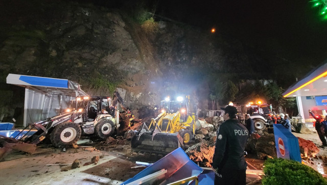 Samsun'da baba ve 2 kızının öldüğü heyelan! Akaryakıt istasyonu sahibinin ifadesine bakın - Resim: 0