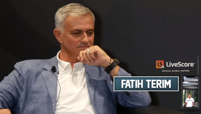 Mourinho özel röportajında yer alan Fatih Terim'i öve öve bitiremedi Terim'in İtalyancası bomba - Resim: 0