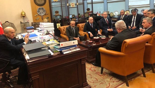 Bahçeli İdlib'deki gelişmeleri MHP Genel Merkezinden takip etti - Resim: 0