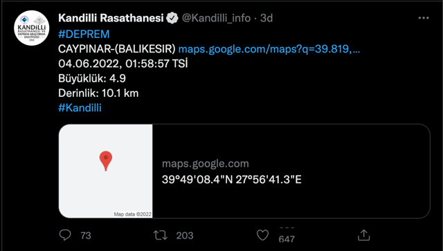 Balıkesir'de peş peşe depremlerle sarsıldı! 129 dakikada 30 deprem oldu! Bursa ve İstanbul da sallandı - Resim: 2
