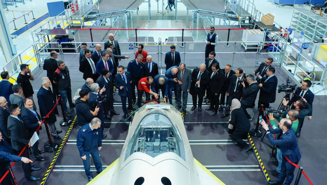 Milli Muharip Uçak'ta kritik bir aşamaya daha geçildi uçağın gövde ve kanat parçaları - Resim: 0