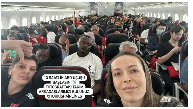 Filenin Sultanları, Türk Hava Yolları'na büyük tepki gösterdi! "Başka takımlara özel uçak, bize gelince ekonomi" - Resim: 2
