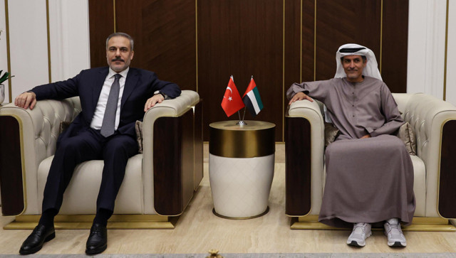 Dışişleri Bakanı Hakan Fidan, BAE Devlet Başkanı Al Nahyan ile görüştü - Resim: 1