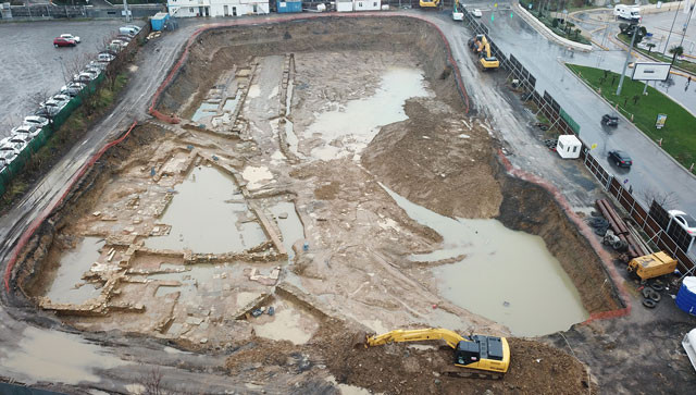 Kadıköy'de toprağın altından Bizans dönemine ait cadde çıktı!  - Resim: 2