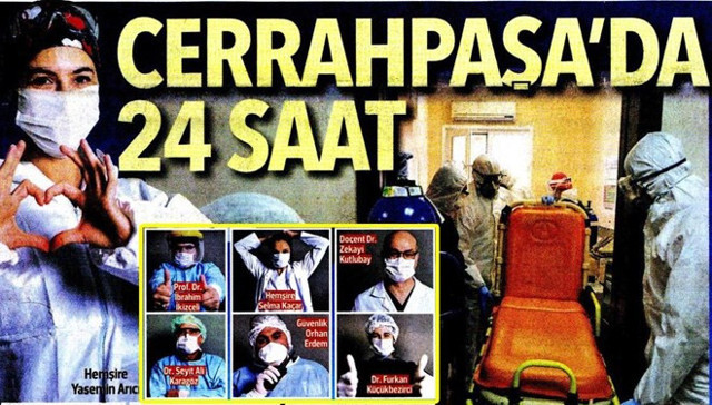 Cerrahpaşa'daki sağlık çalışanlarının tek isteği: Ne olur evde kalın - Resim: 1