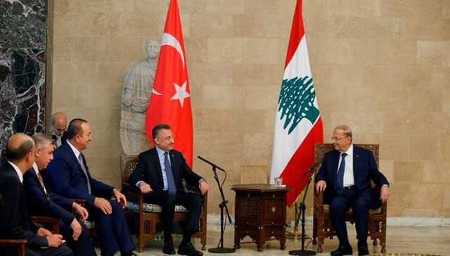 Cumhurbaşkanı Yardımcısı Oktay ve Bakan Çavuşoğlu'ndan Lübnan’a ziyaret - Resim: 0