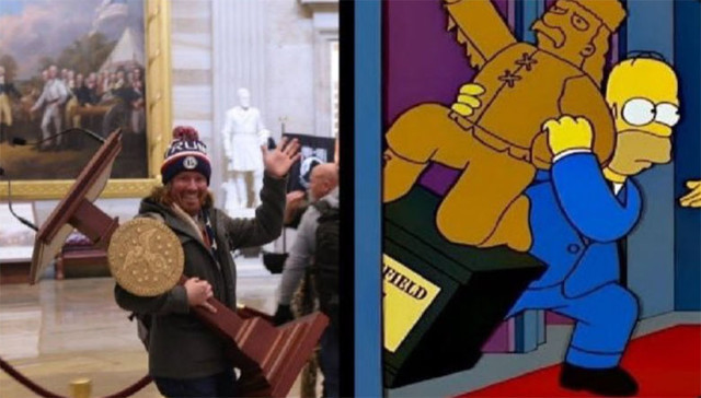 Amerika'yı korkutan tarih! 20 Ocak 2021'de iç savaş mı çıkacak Simpsonlar kehaneti - Resim: 0