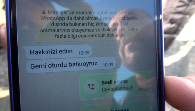 Ereğli'de kayıp geminin batığına ulaşıldı kayıp mürettebatın son mesajı 'ortaya çıktı - Resim: 1