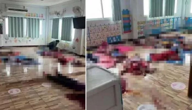 Dünyayı ayağa kaldıran olay! Çocuk kreşine saldırı düzenlendi! En az 34 ölü 22 yaralı var - Resim: 0