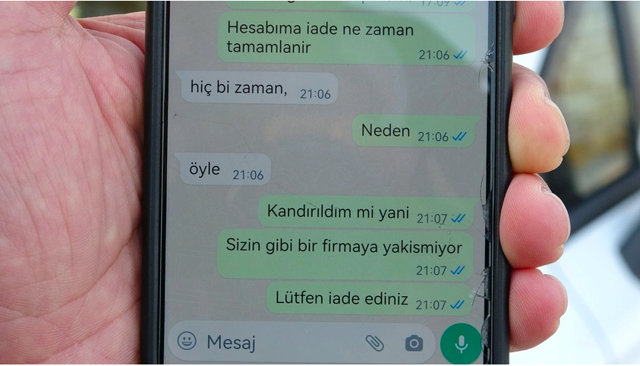 Araç kiralamak istedi başına gelmeyen kalmadı! "Bana 'hadi git suyunu iç' dediler" - Resim: 0