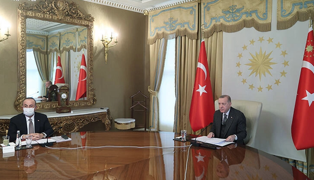 Erdoğan, AB Komisyonu Başkanı ve AB Konseyi Başkanı'yla görüştü - Resim: 0