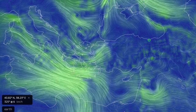 Yunanistan'dan gelen kül bulutu İstanbul'u sardı - Resim: 1