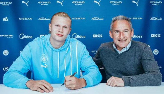 O artık Manchester City'li! Erling Haaland resmen imzayı attı - Resim: 0