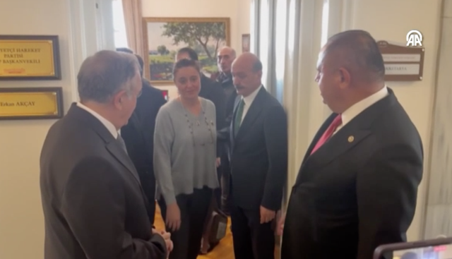 Mattia Ahmet Minguzzi'nin annesi TBMM'de 5 siyasi parti grubunu ziyaret etti - Resim: 0